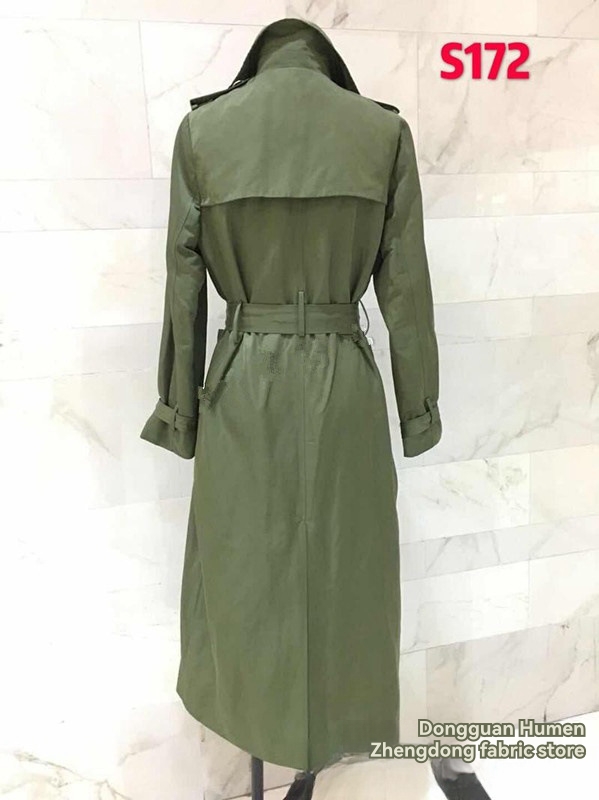 Coats & Jackets |  Womens Rhian Shower Resistant Trench Olive Green Clothing Coats & Jackets