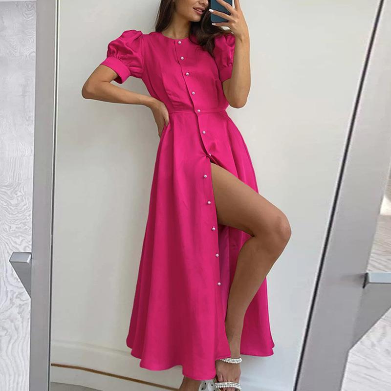 Fit & Flare Dresses |  Womens Renee Dress Zinnia Pink Dresses Fit & Flare Dresses