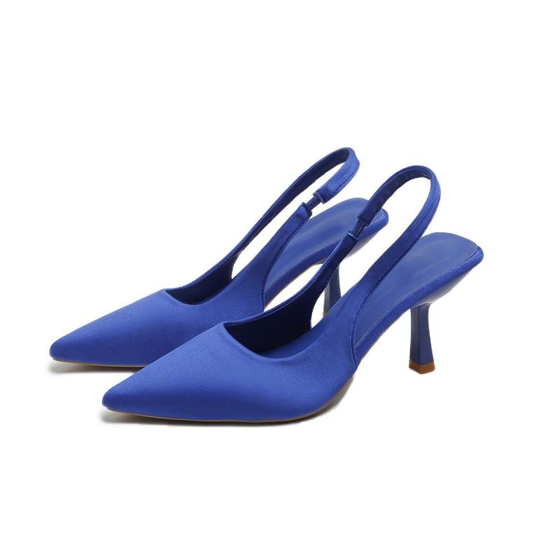 Heels |  Womens Safia Slingback Lapis Blue Heels Heels