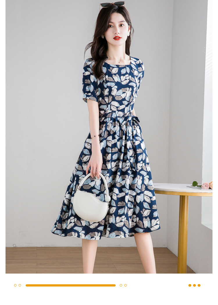 Petite Dresses |  Womens Petite Ginny Jersey Dress Navy Cream Dresses Navy Cream