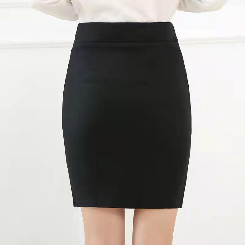 Petite Workwear |  Womens Petite Mel Skirt Black Clothing Black